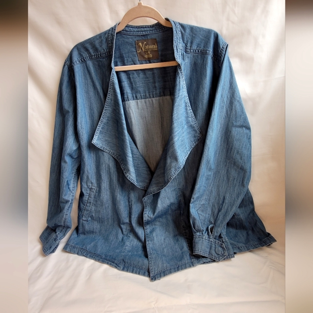 Soft Denim Jacket - image 1